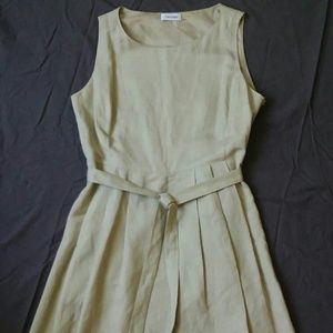 Calvin Klein Linen Blend Dress size 12